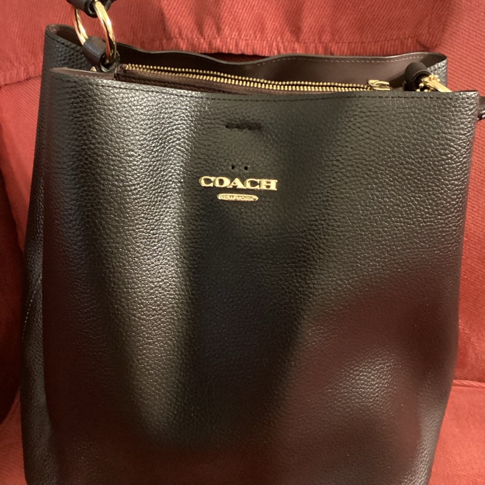 Coach Black Shoulder Bag